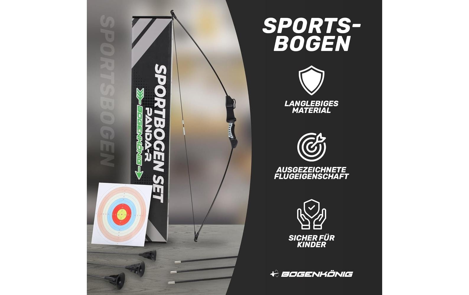 Bogenkönig Bogenschiess-Set 15 lbs