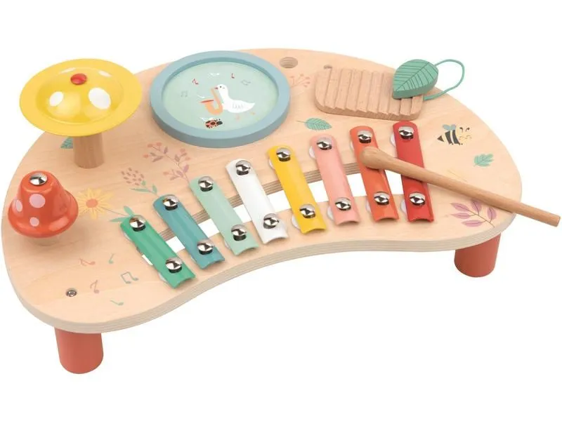 Spielba Holzspielwaren Musik Tisch