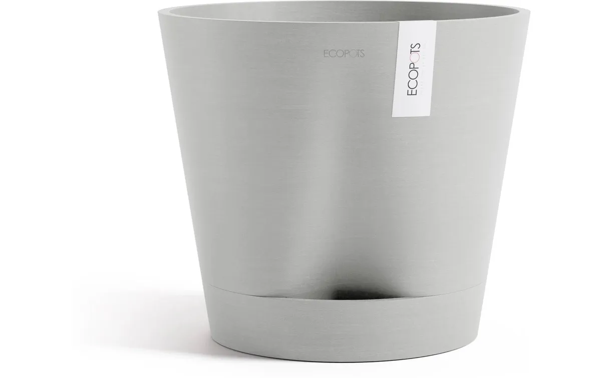 Ecopots Blumentopf Venice 2 Ø 40 cm Hellgrau