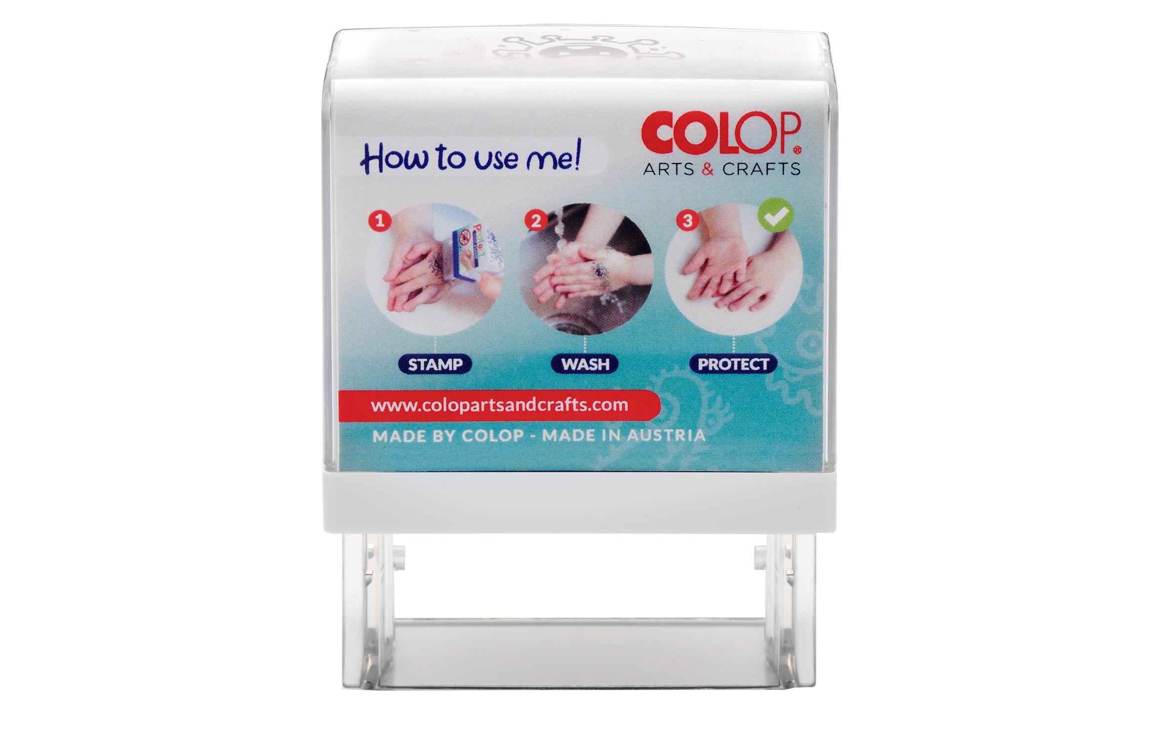 Colop Stempel Protect Kids Stamp Monster, 1 Stück