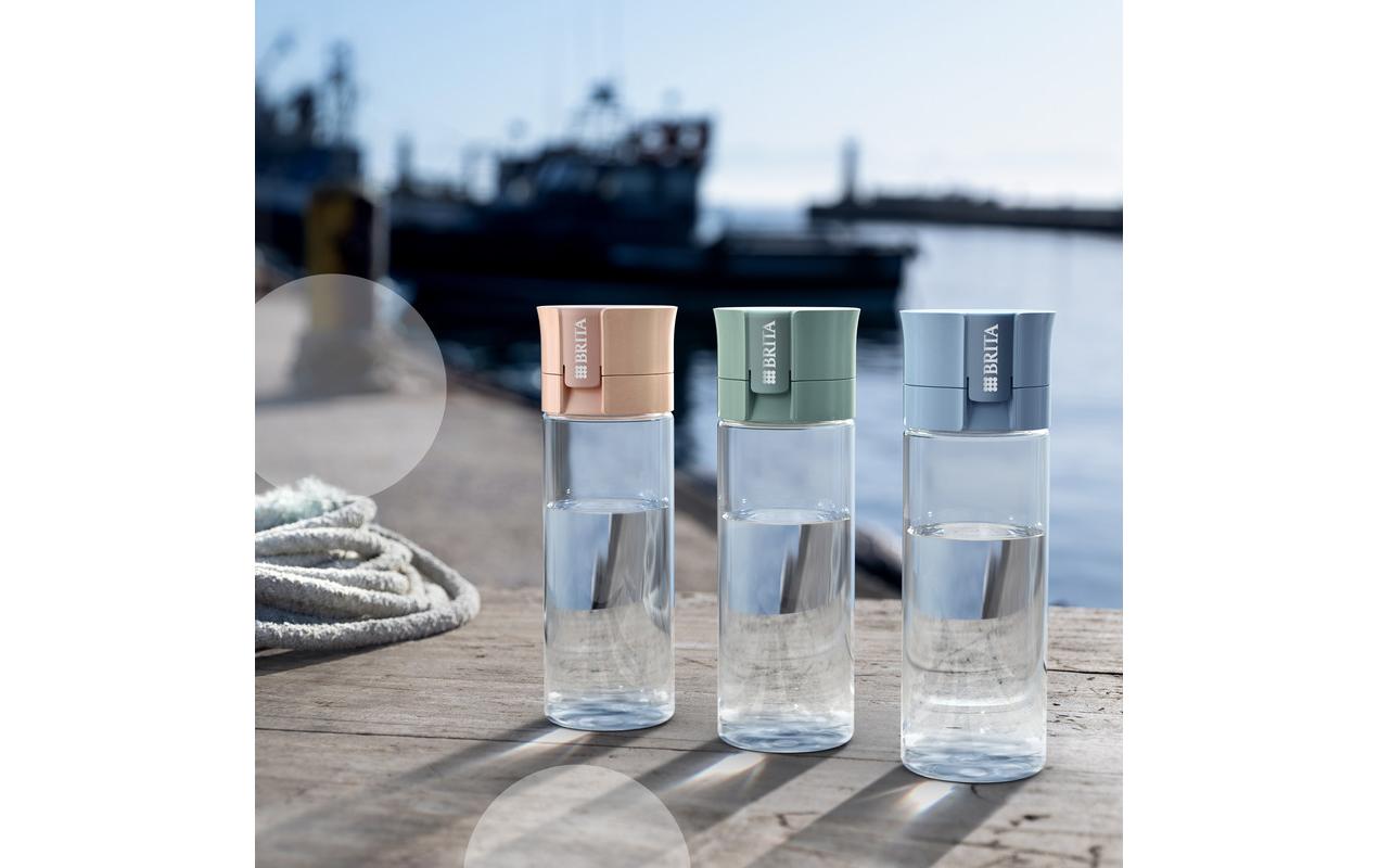 BRITA Wasserfilter-Flasche Vital Hellblau