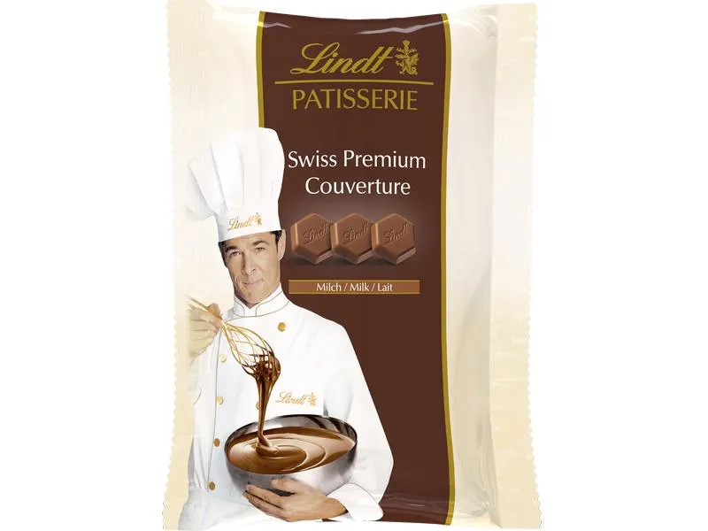 Lindt Schokolade Patisserie Milch Swiss Premium Couverture 500 g