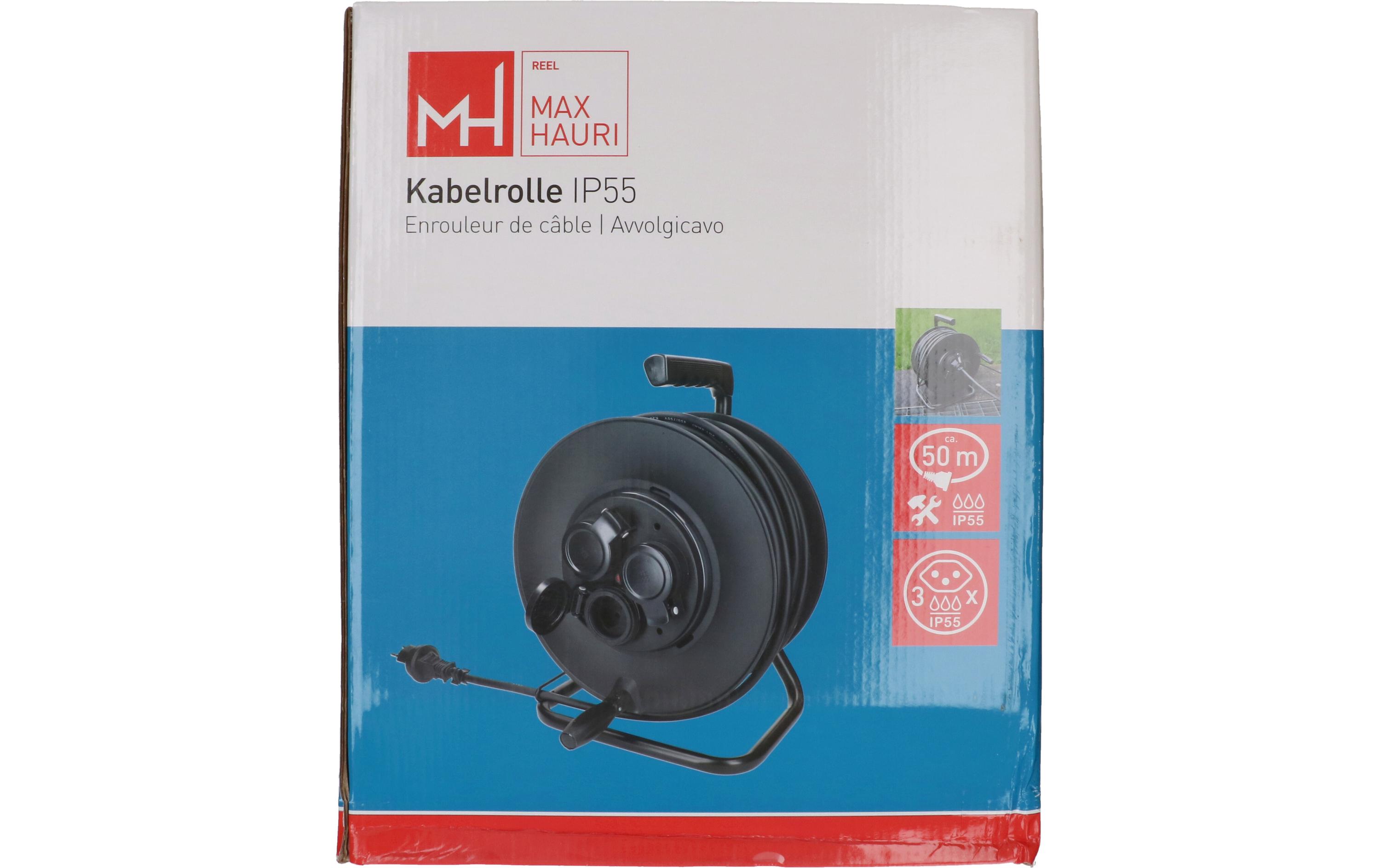 Max Hauri Kabelrolle 3 x Typ13 50 m