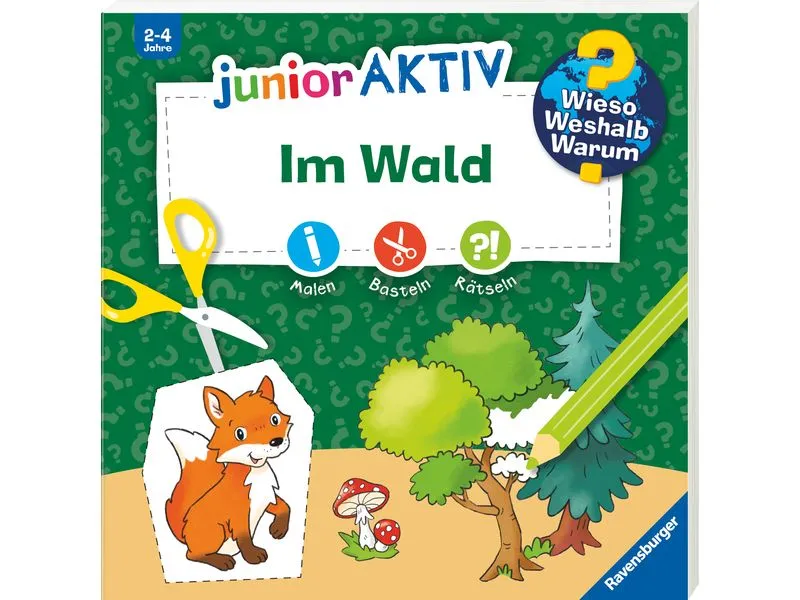 Ravensburger Kinder-Sachbuch WWW junior AKTIV: Im Wald Ravensburger Kinder-Sachbuch WWW junior AKTIV: Im Wald