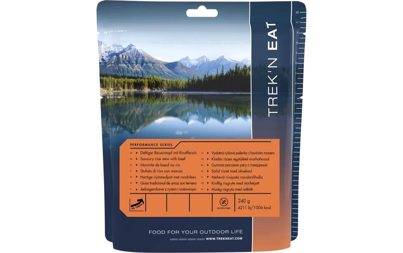 Trek 'N Eat Hauptgericht Deftiger Reiseintopf mit Rindfleisch, PS1000+ Trek 'N Eat Hauptgericht Deftiger Reiseintopf mit Rindfleisch, PS1000+
