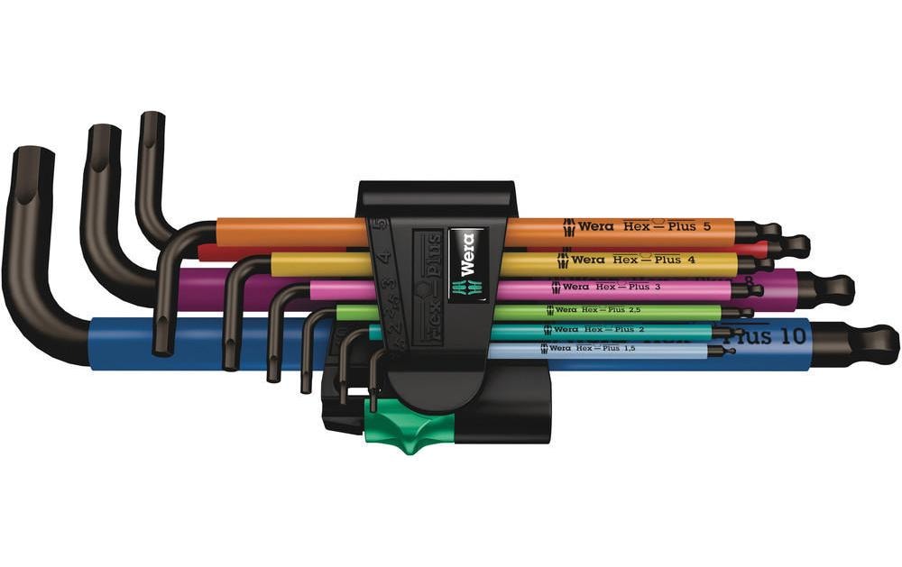 Wera Winkelschlüssel-Set 1.5-10 mm Innensechskant