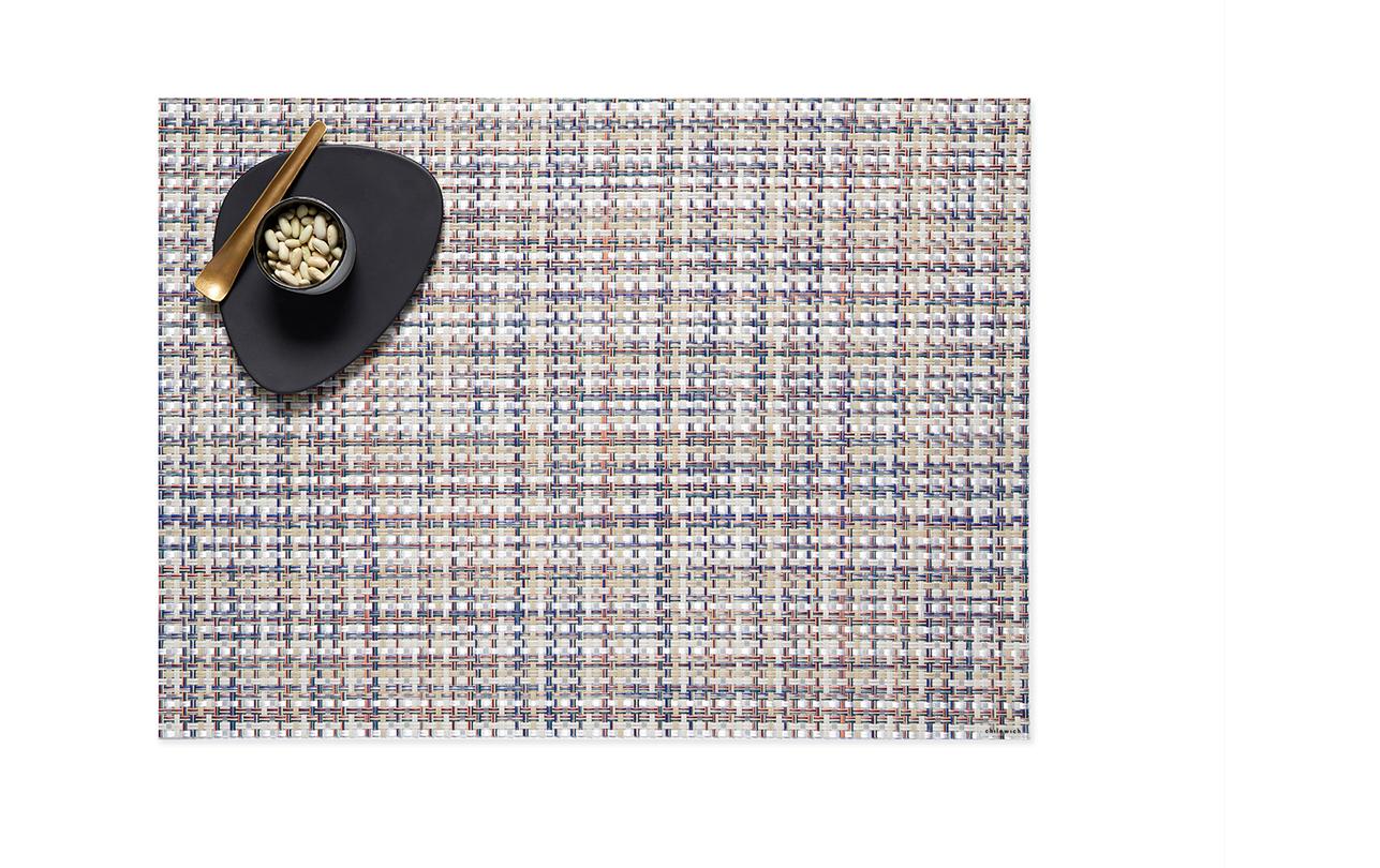 Chilewich Tischset Basketwaeve, 36 cm x 48 cm, Bonbon