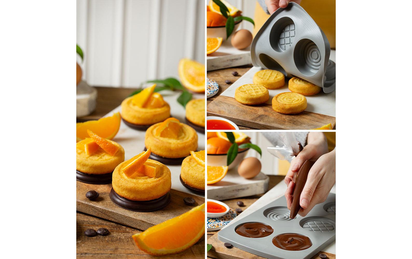 Decora Silikonform Flex Kreis, ø 6.7 x 2.3 cm