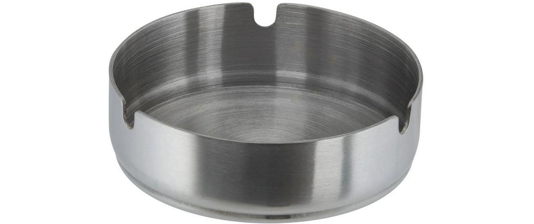 APS Aschenbecher Atlas 10 cm, Silber