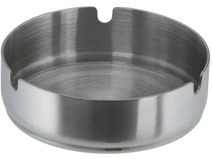 APS Aschenbecher Atlas 10 cm, Silber APS Aschenbecher Atlas 10 cm, Silber