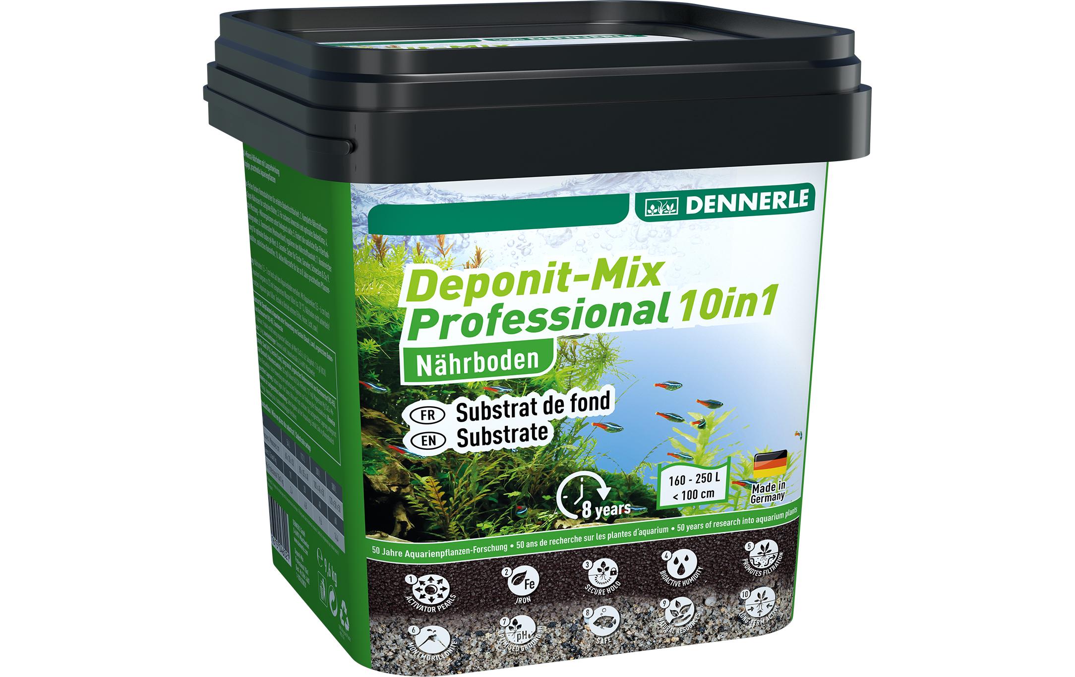 Dennerle Nährboden Deponit-Mix Professional 10 in 1, 9.6 kg Dennerle Nährboden Deponit-Mix Professional 10 in 1, 9.6 kg