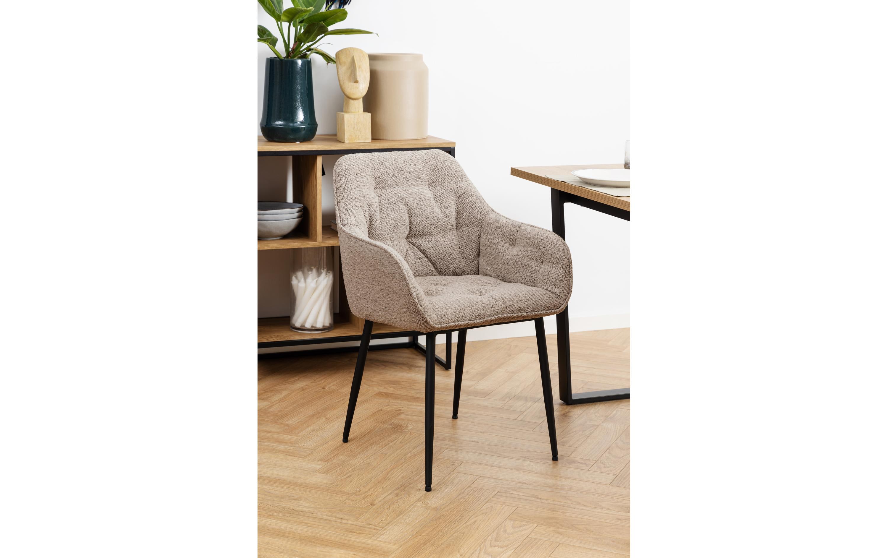 AC Design Stuhl Brooke Monza1, 2 Stück, Beige