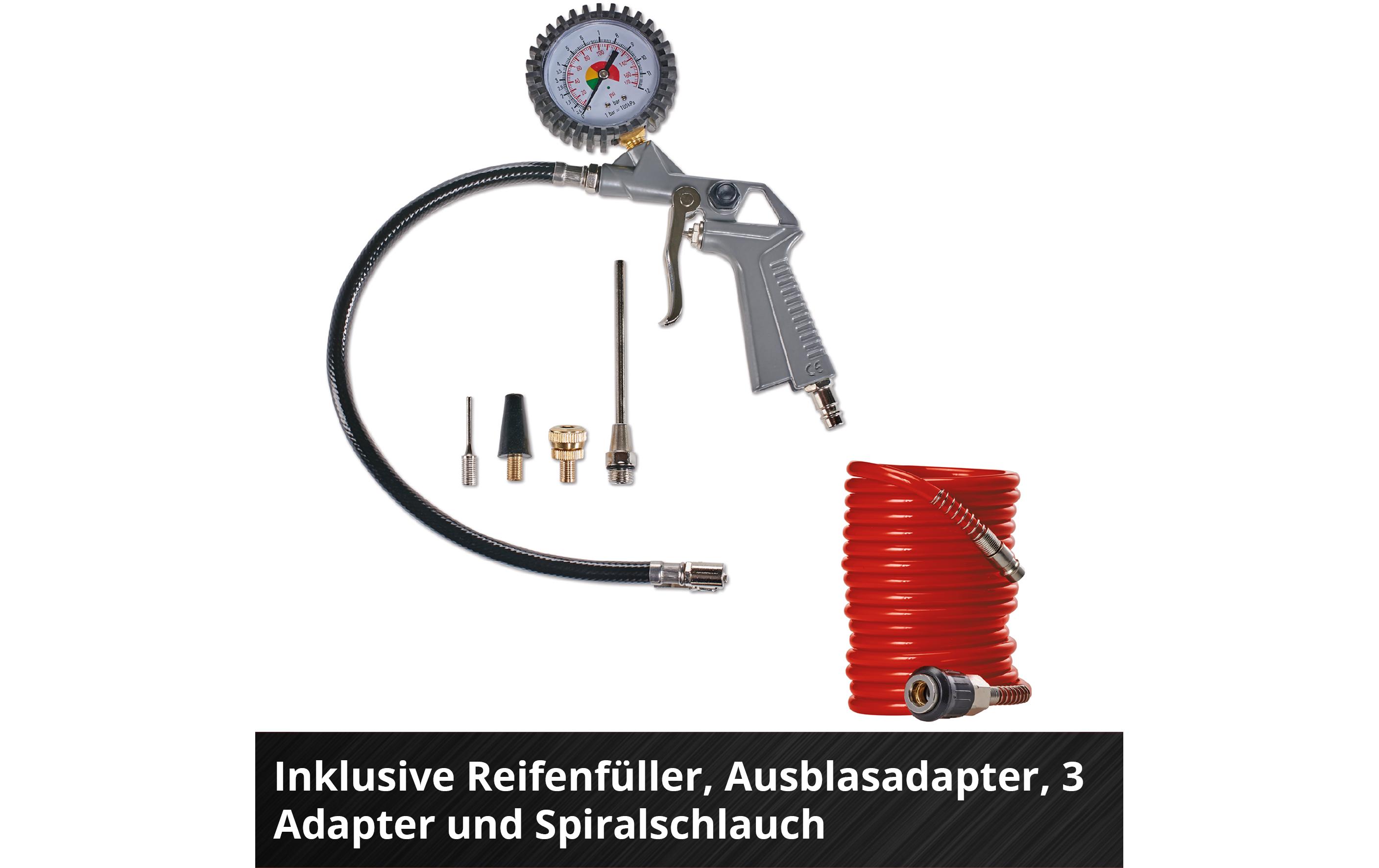 Einhell Akku-Kompressor TE-AC 18/75 Li Set EX CH