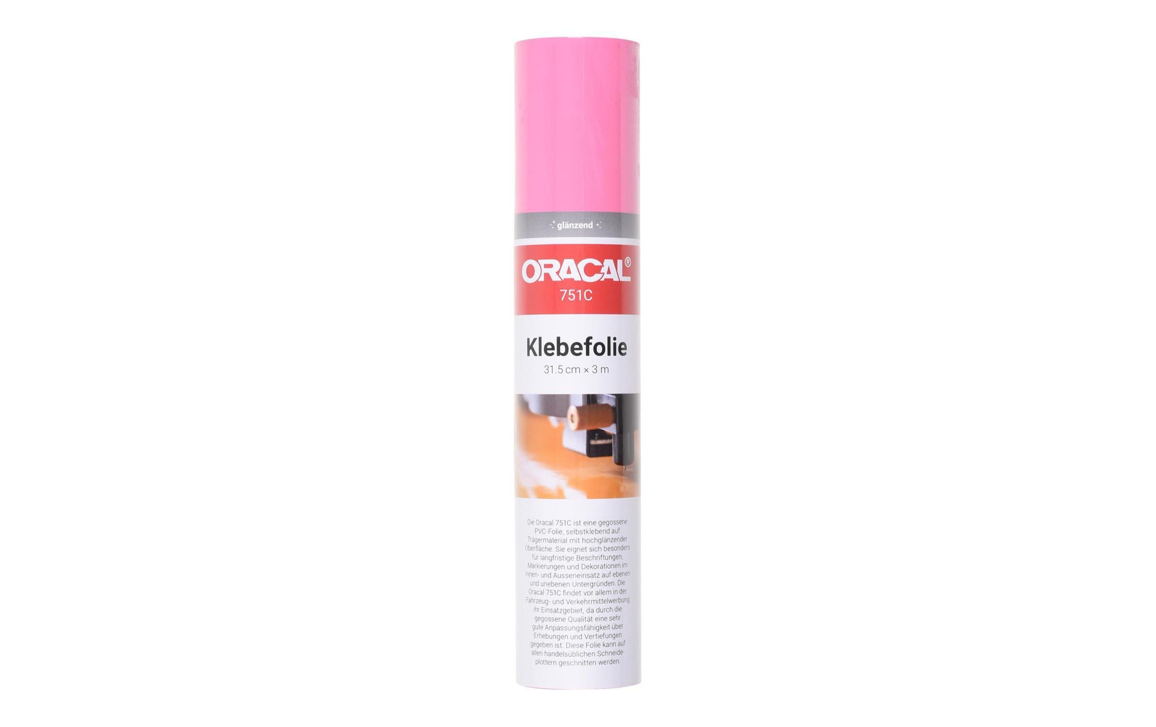 ORAFOL Vinylfolie Oracal 751C / 31.5 x 300 cm Pink