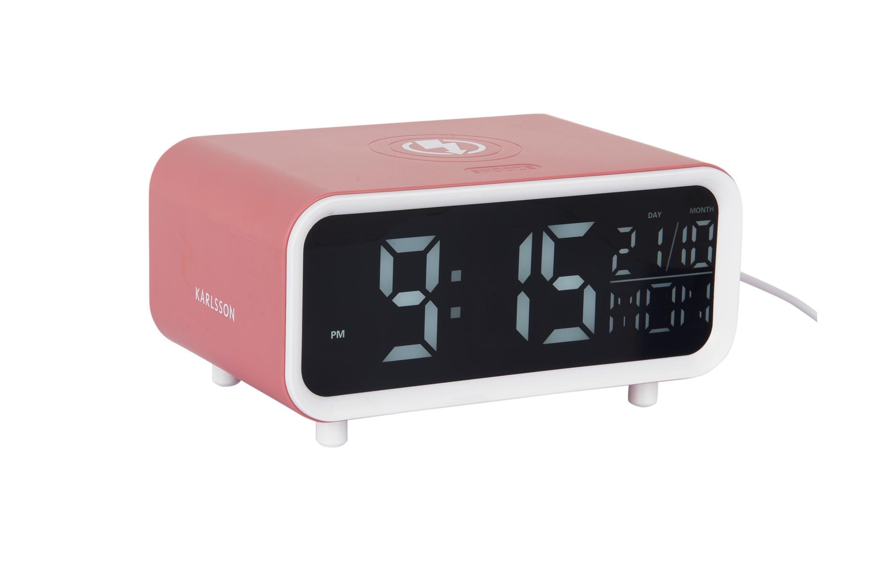 KARLSSON Digitalwecker Chunky Rose tan
