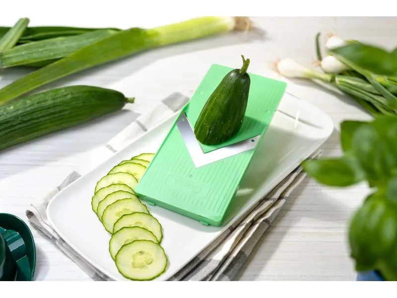 Genius Gemüseschneider Genius Nicer Dicer Exklusive 15-teilig, Grün Genius Gemüseschneider Genius Nicer Dicer Exklusive 15-teilig, Grün
