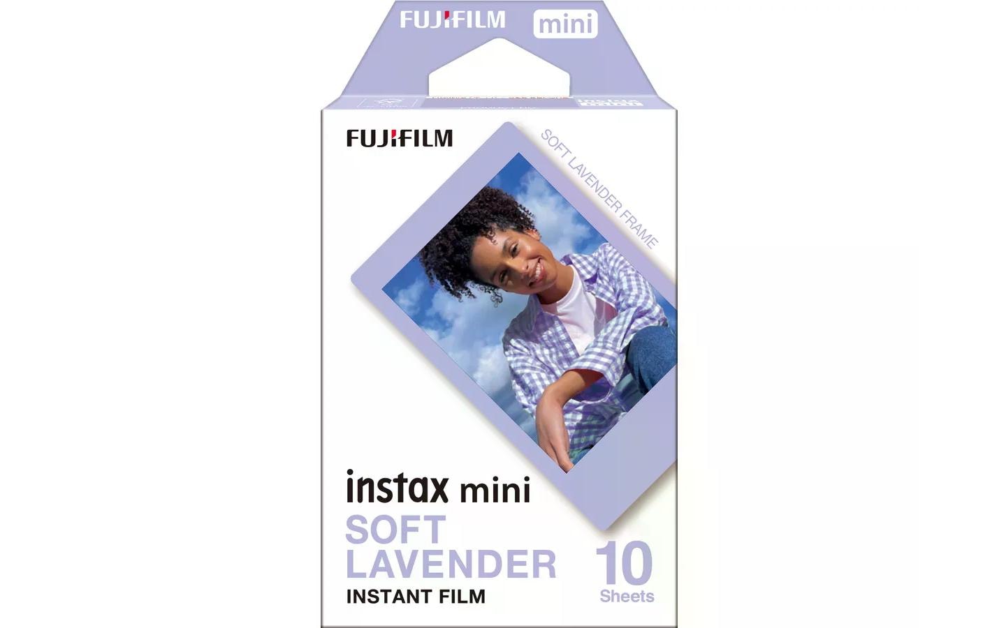 Fujifilm Sofortbildfilm Instax Mini 10 Blatt Soft Lavender