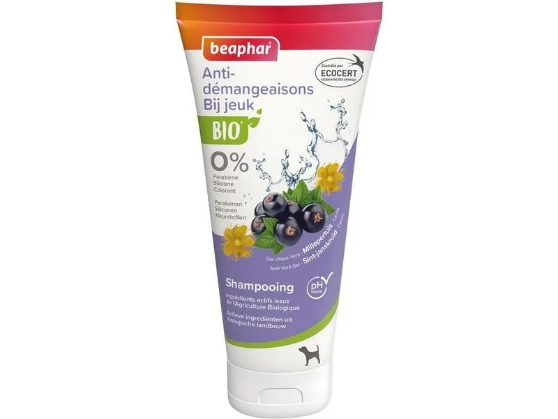 Beaphar Shampoo Bio, Anti-Juckreiz, 200 ml Beaphar Shampoo Bio, Anti-Juckreiz, 200 ml