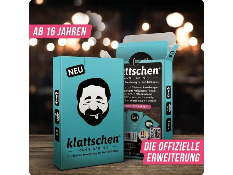 Denkriesen Partyspiel klattschen – Männerabend