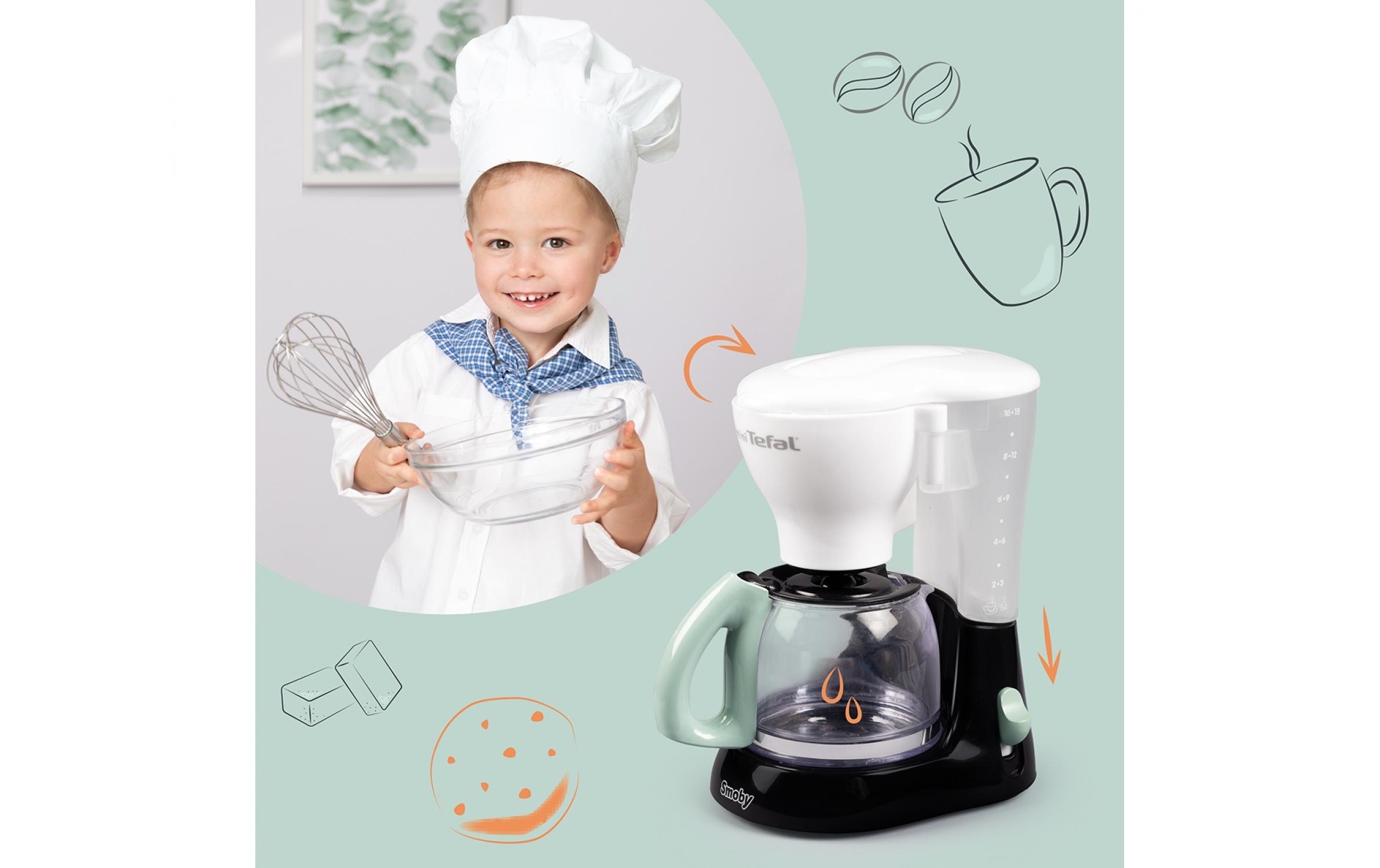 Smoby Spiel-Haushaltsgerät Tefal Kaffeemaschine