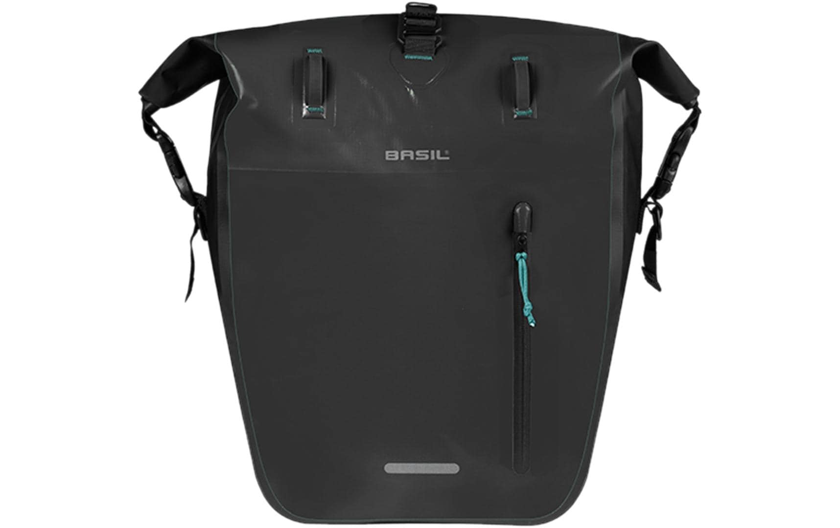 BASIL Gepäckträgertasche Rivo L, Tarpaulin MIK 25-31 l, schwarz