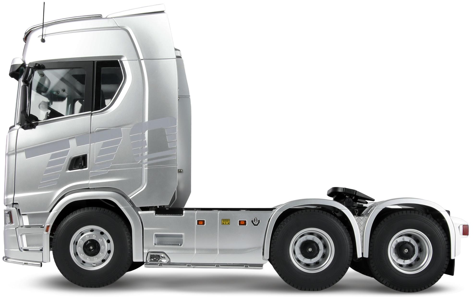 Amewi Scania 770 S Zugmaschine 6 x 6 1:14 RTR Silber Amewi Scania 770 S Zugmaschine 6 x 6 1:14 RTR Silber