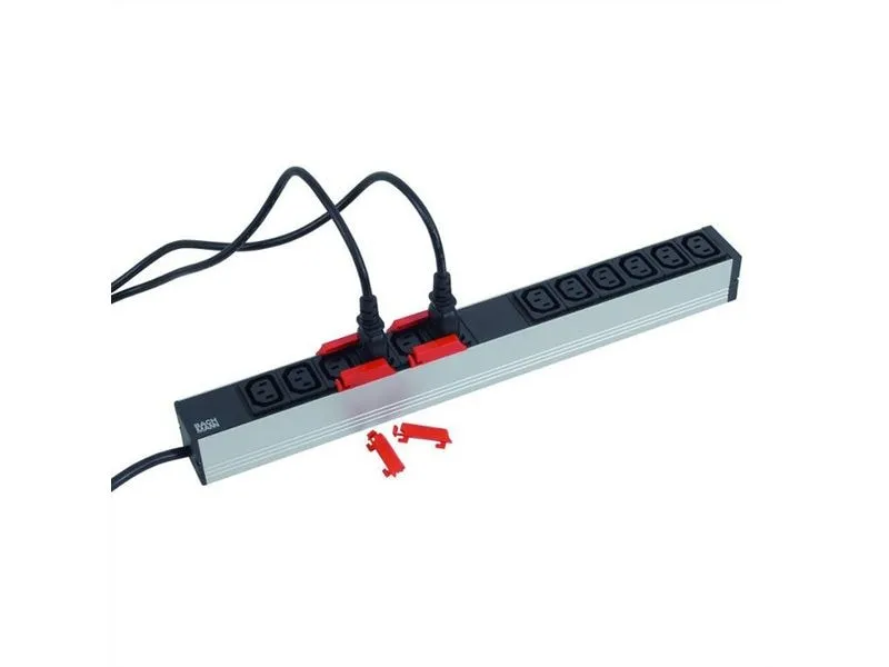 Bachmann 19 PDU 1HE 12xIEC Verriegelung 2.0m CEE7/7 schwarz