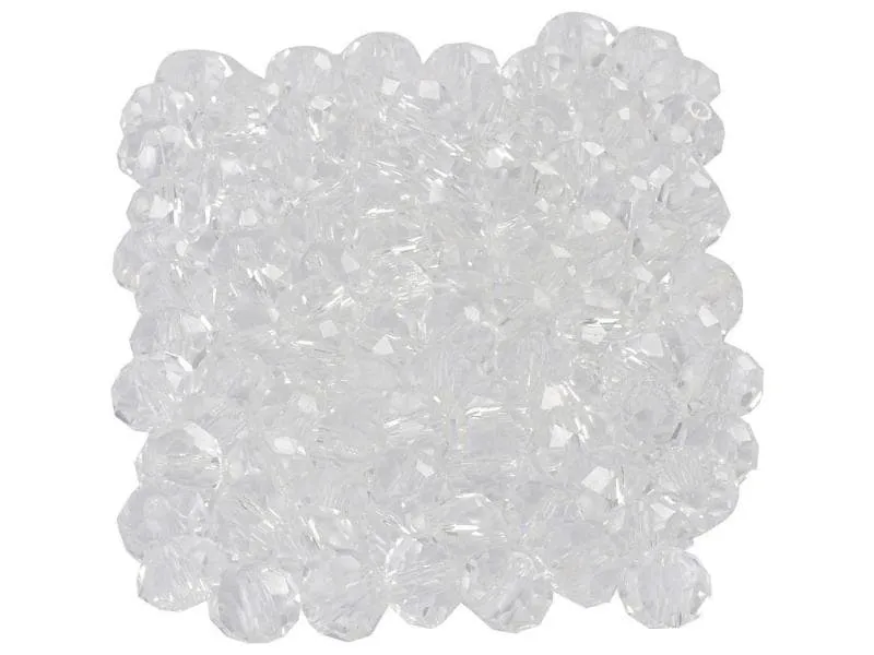Creativ Company Glasschliffperlen 5 mm x 6 mm Transparent Creativ Company Glasschliffperlen 5 mm x 6 mm Transparent