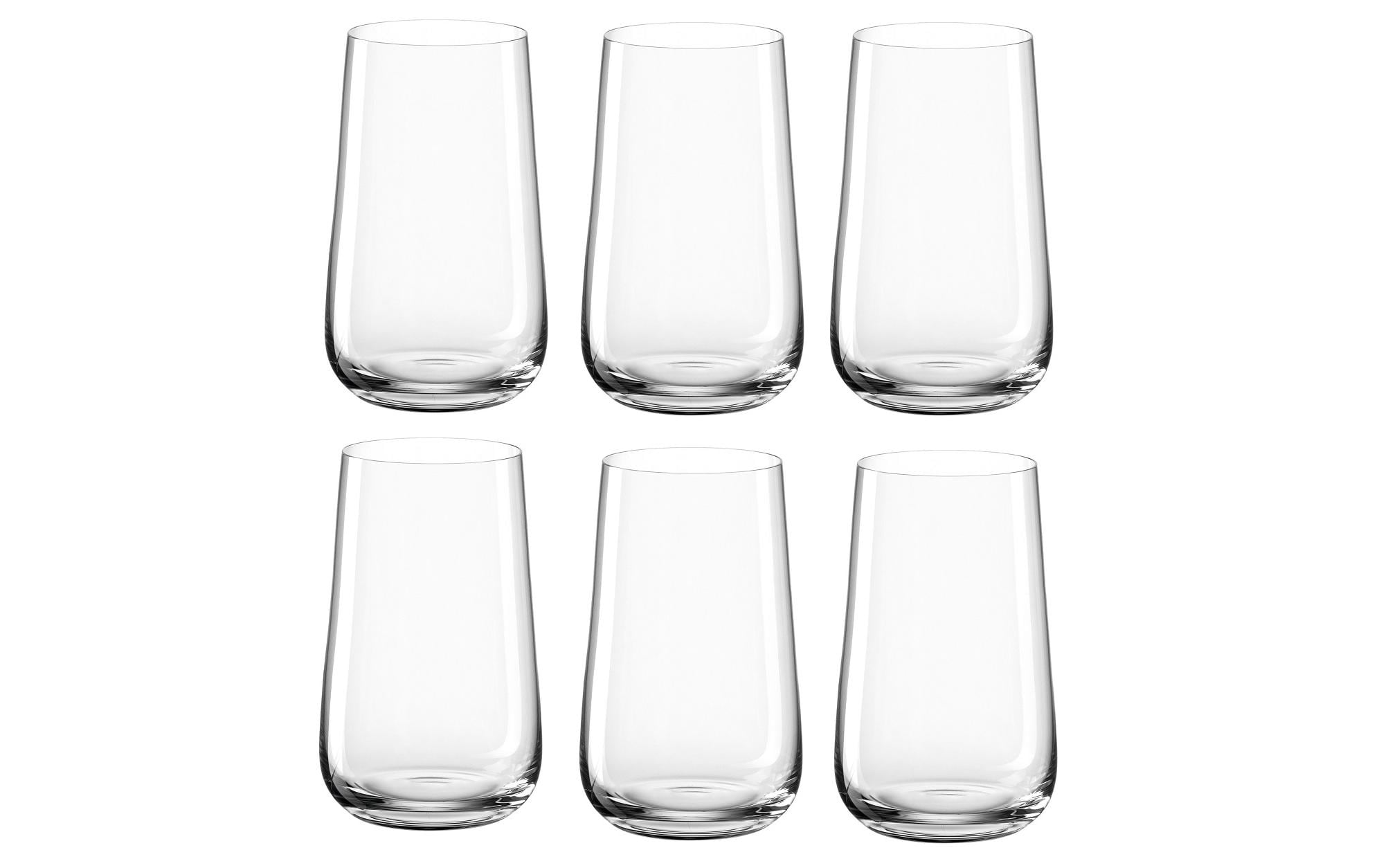 Leonardo Longdrinkglas Brunelli 530 ml, 6 Stück, Transparent