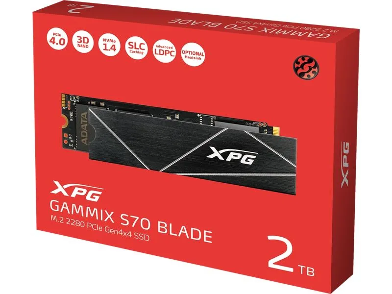 ADATA SSD GAMMIX S70 Blade M.2 NVMe 2000 GB