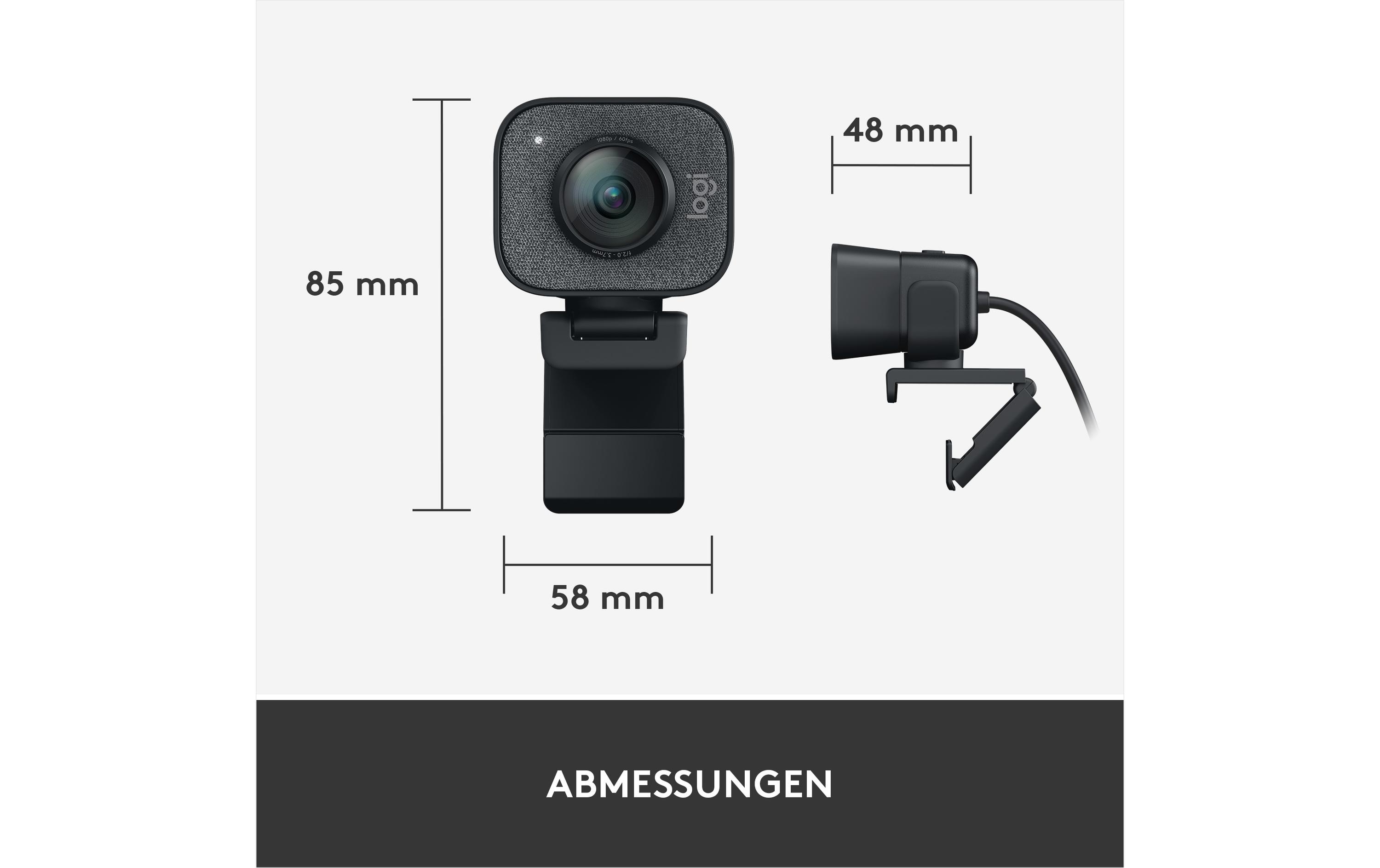 Logitech Webcam StreamCam Grafit