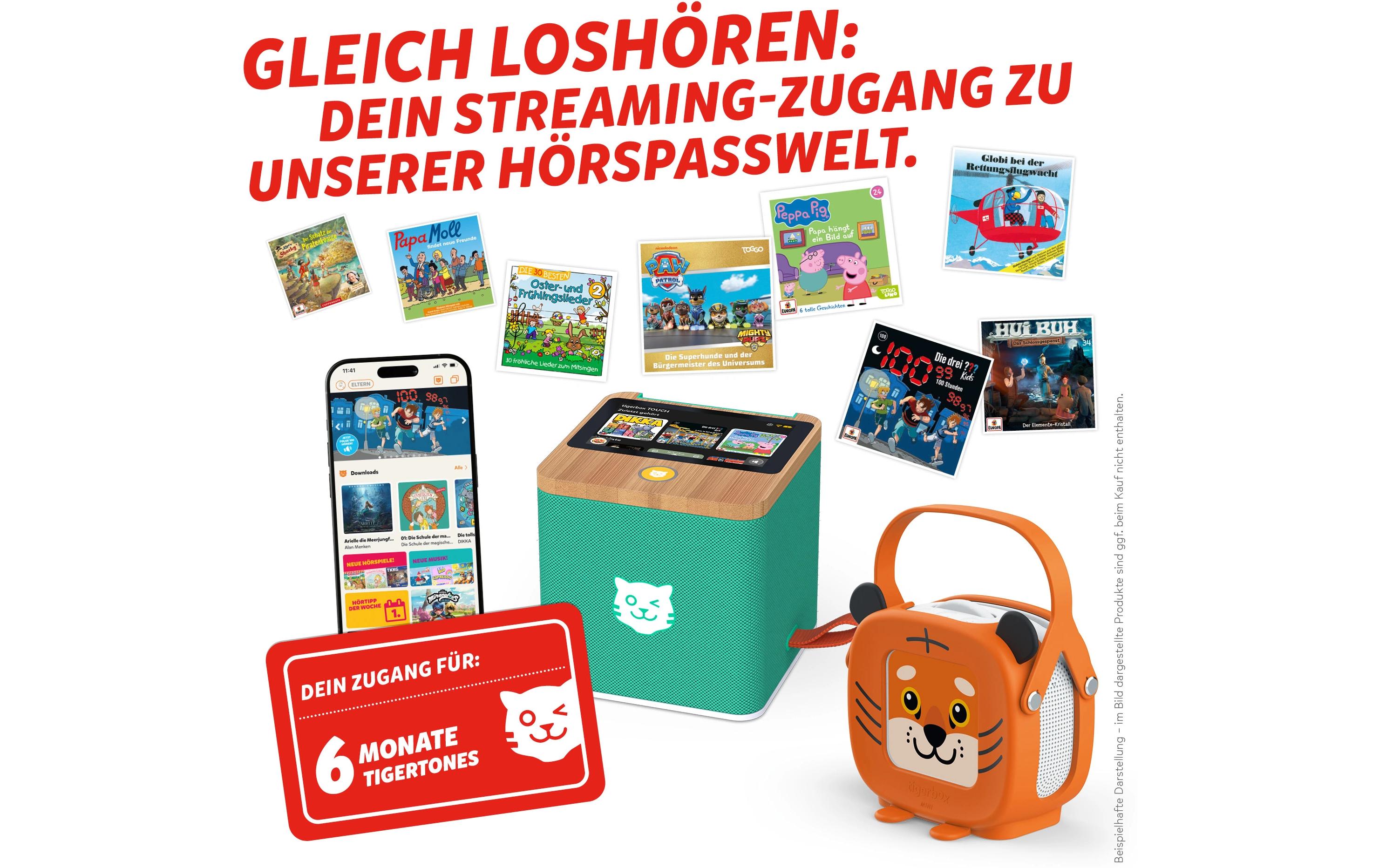 Tigermedia tigertones Duo – Ticket Swiss Edition 6 Monate