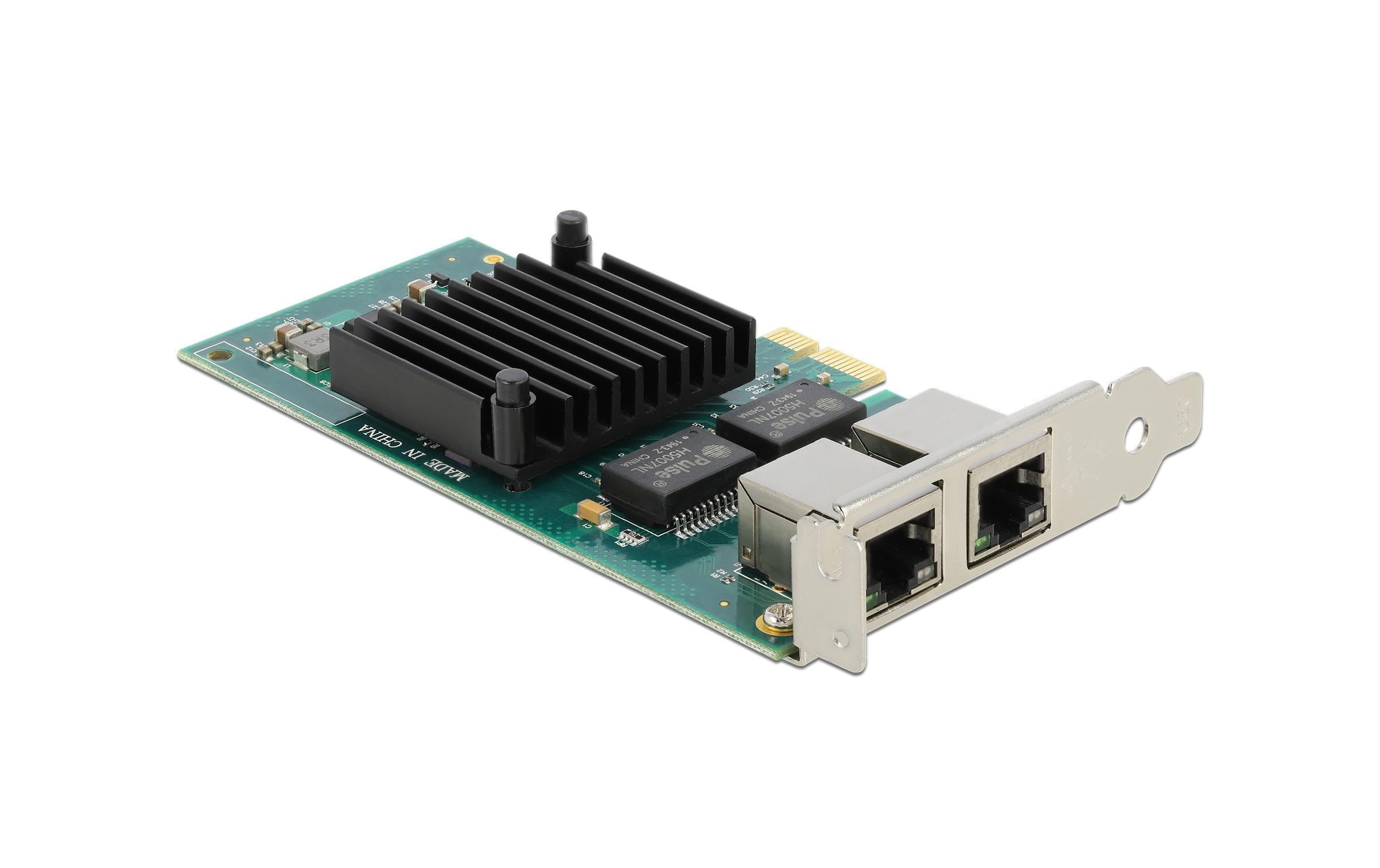 Delock Netzwerkkarte 2x 1Gbps, i350 PCI-Express x1