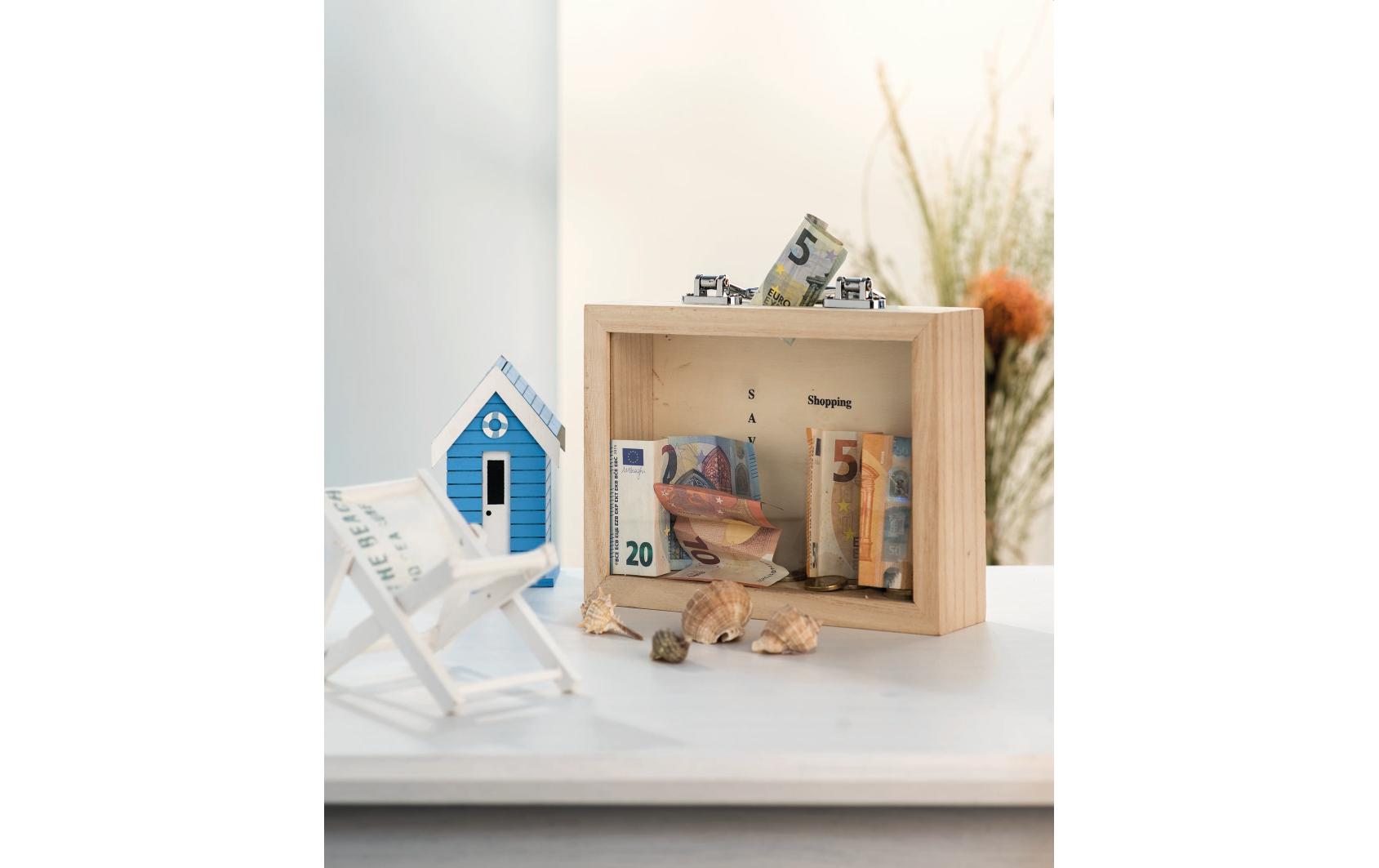 Glorex Spardose Holu 22 x 16 x 5.5 cm Glorex Spardose Holu 22 x 16 x 5.5 cm