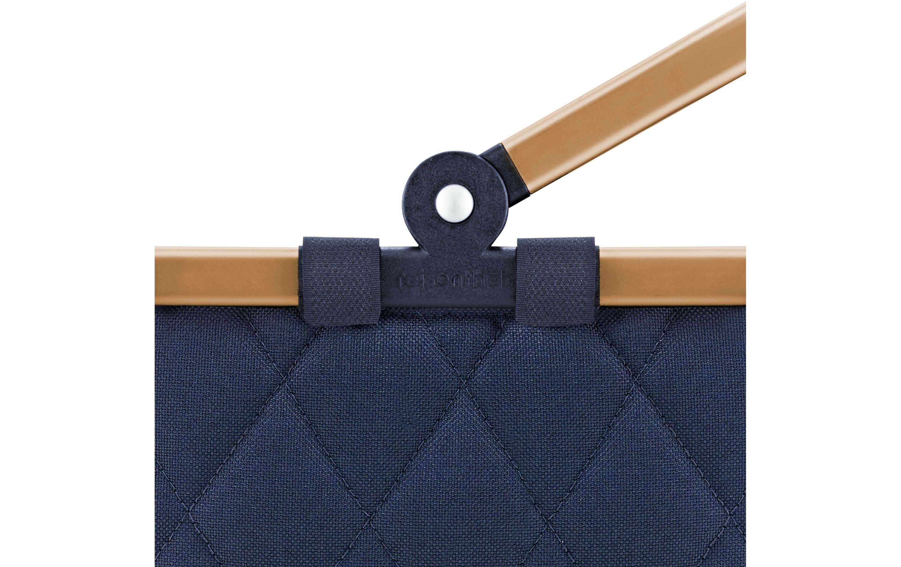 Reisenthel Einkaufskorb Carrybag XS Frame Rhombus Midnight Gold