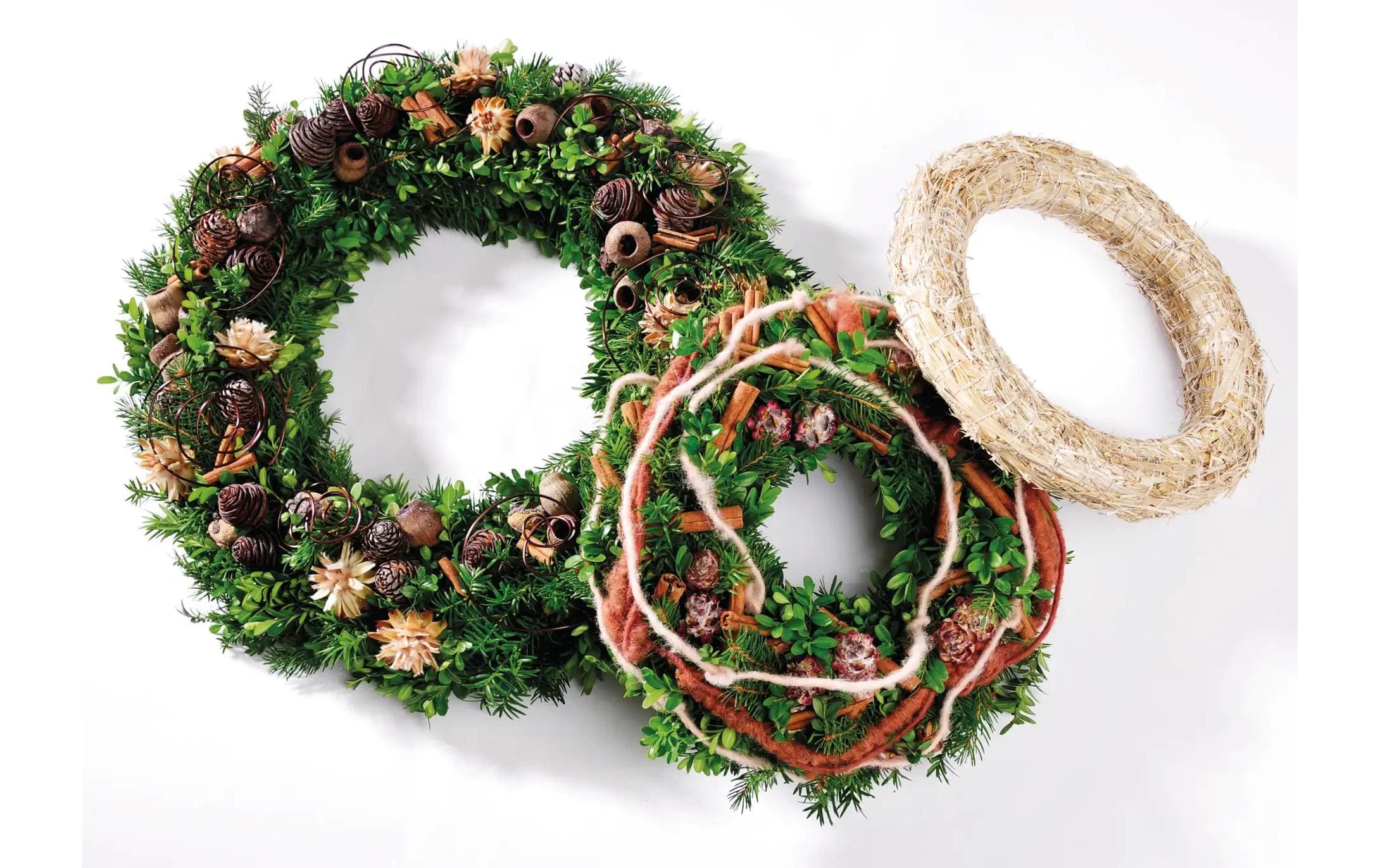 Opiflor Strohkranz 25 x 3 cm, 1 Stück