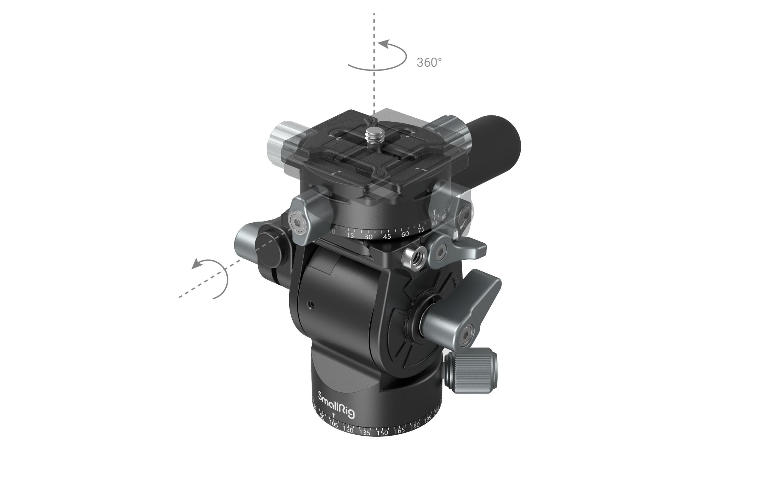 Smallrig Videokopf Lightweight Fluid