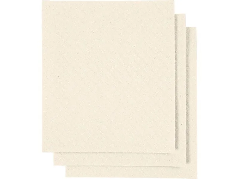 Creativ Company Geschirrtuch 17 x 19.5 cm, 3 Stück, Nature Creativ Company Geschirrtuch 17 x 19.5 cm, 3 Stück, Nature
