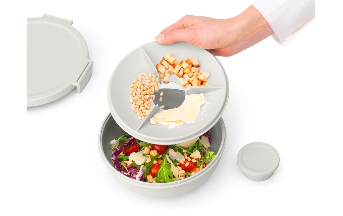 Brabantia Salatbehälter Make & Take Hellgrau