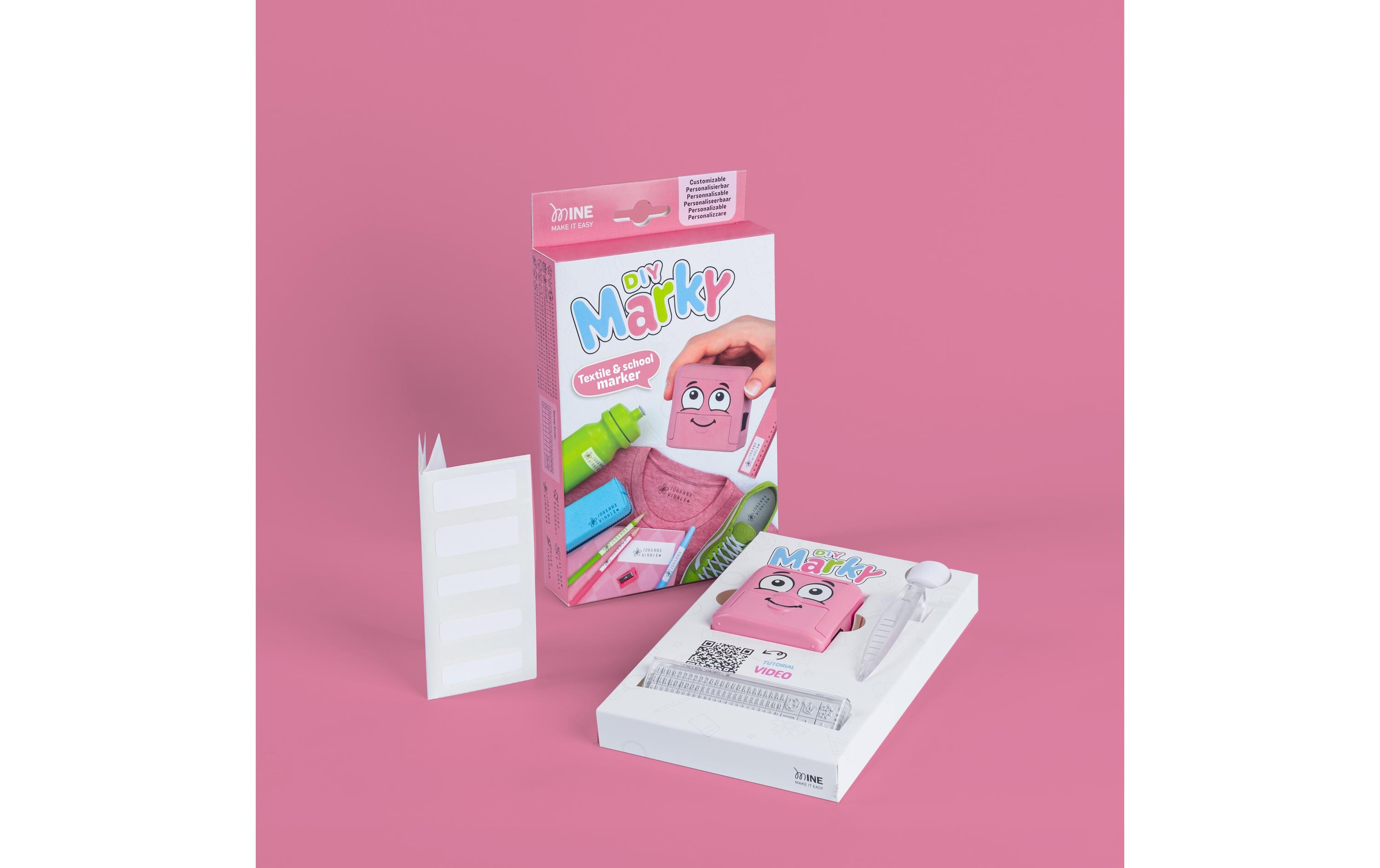 Colop Nio Stempel Marky Pink, 38 x 14 mm Colop Nio Stempel Marky Pink, 38 x 14 mm