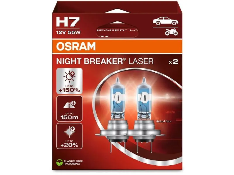 OSRAM H7 Night Breaker Laser Xenarc Duobox PKW OSRAM H7 Night Breaker Laser Xenarc Duobox PKW