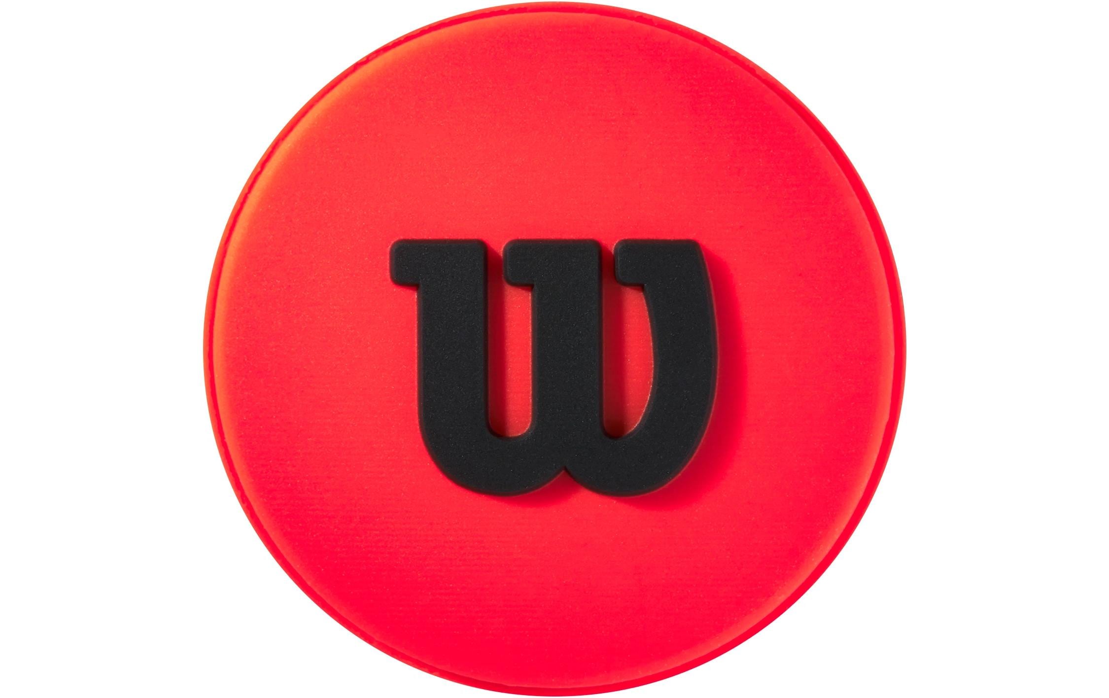 Wilson Dämpfer Pro Feel Clash 2er-Pack, Rot/Schwarz