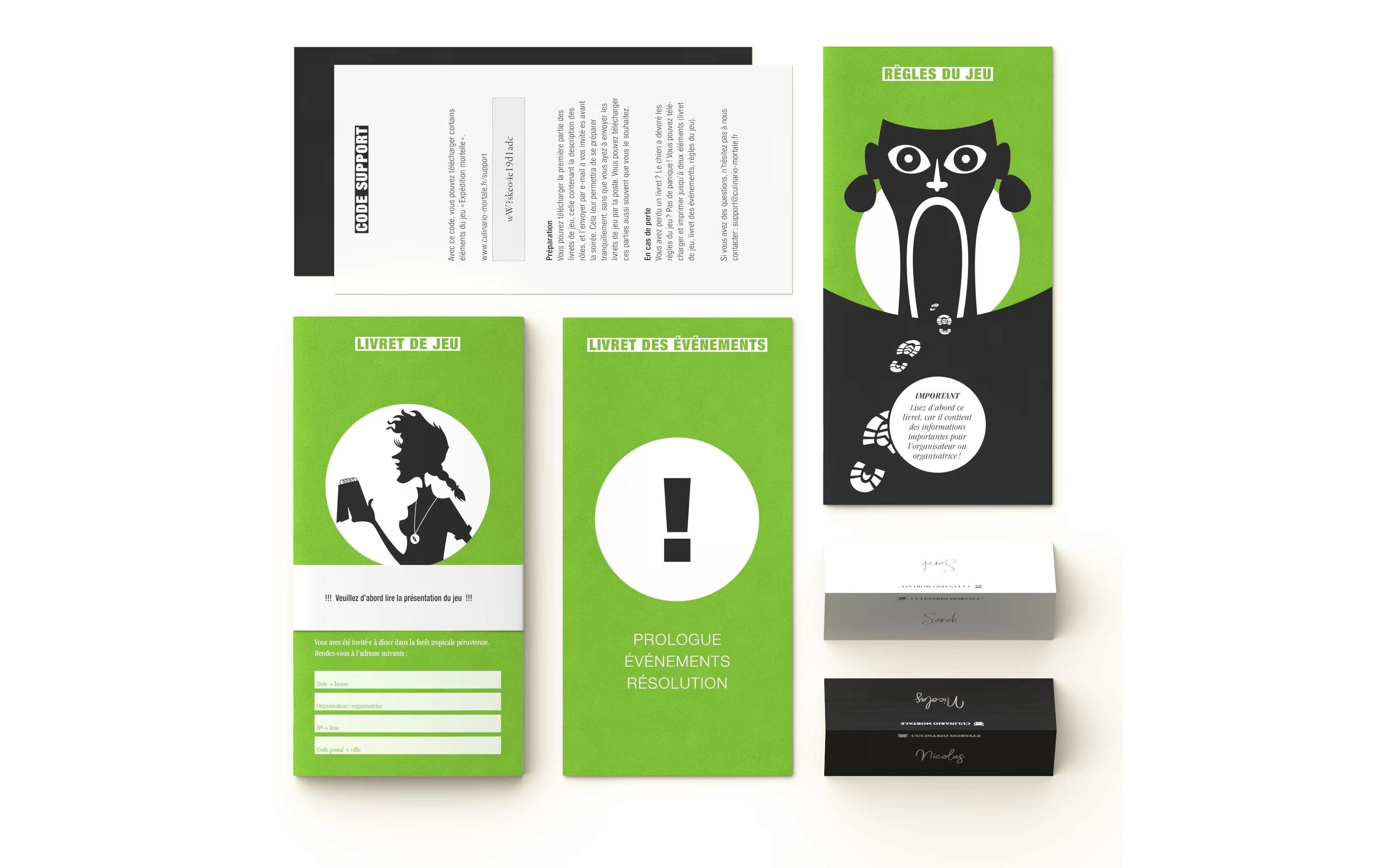 Culinario Mortale Partyspiel Expédition mortelle