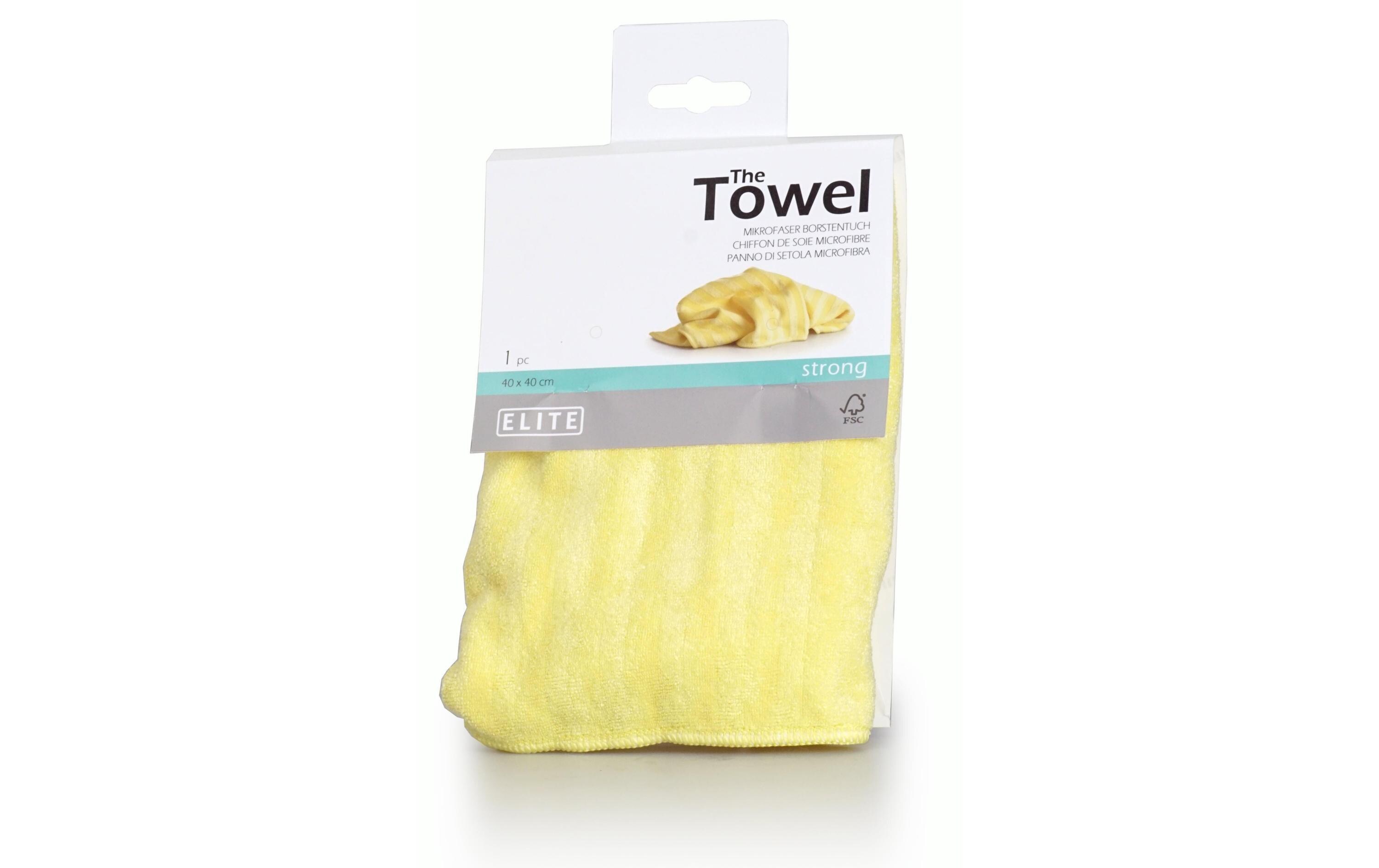 Elite Mikrofaser-Reinigungstuch Gelb