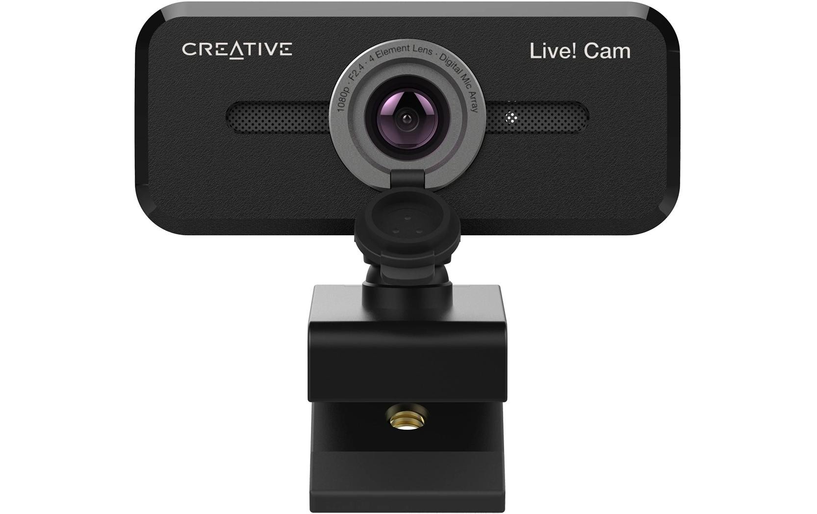 CREATIVE Webcam Live! Cam Sync 1080P V2 Full HD Schwarz