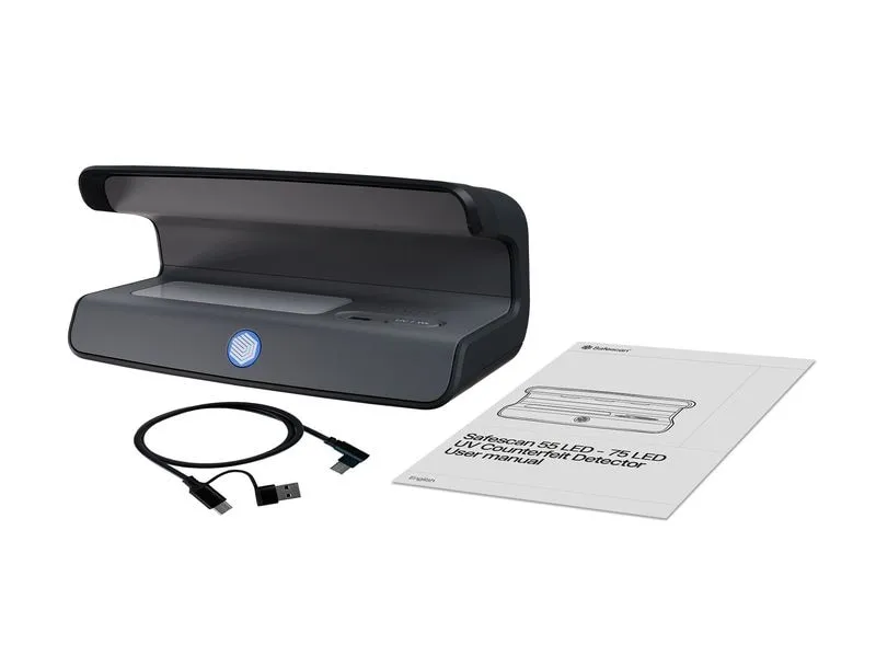 Safescan Geldscheinprüfer SS75 LWD Schwarz