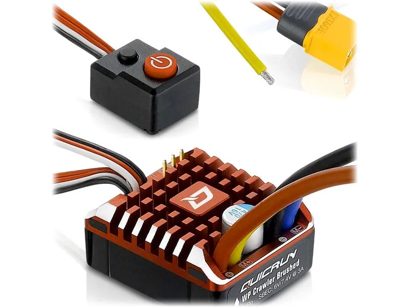 Hobbywing Brushed-Antriebsset Quicrun WP1080 30T Hobbywing Brushed-Antriebsset Quicrun WP1080 30T