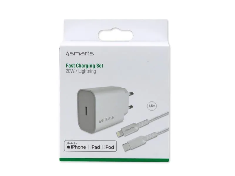 4smarts USB-Wandladegerät VoltPlug PD 20W + Lightning 4smarts USB-Wandladegerät VoltPlug PD 20W + Lightning
