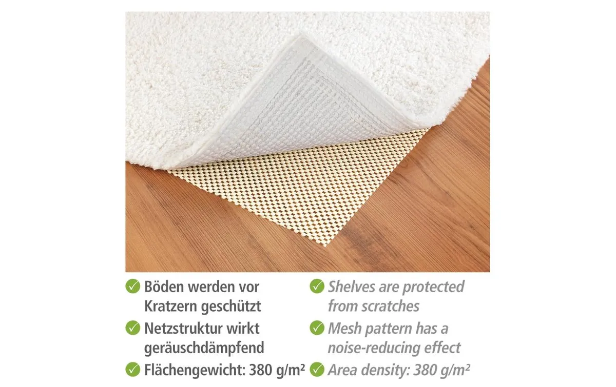 Wenko Anti-Rutsch-Matte Beige 150 cm x 50 cm