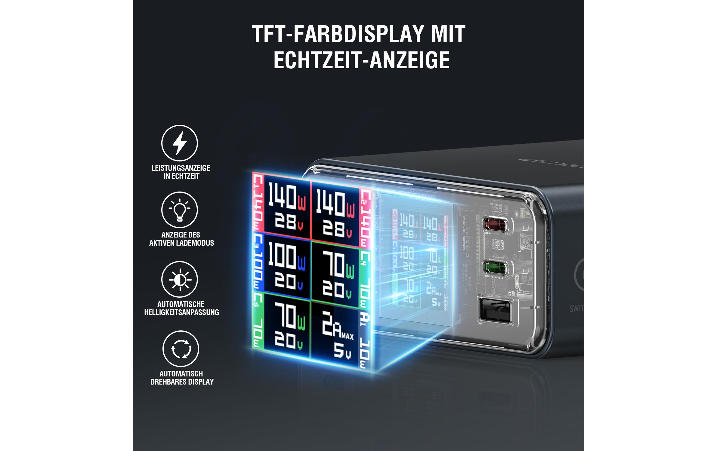 4smarts Ladestation Lucid GaN DIY 360W 4smarts Ladestation Lucid GaN DIY 360W